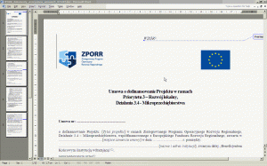 Prognoza wydatkw na biecy rok budetowy (n) oraz na rok nastpny (n+1) dla projektu realizowanego w ramach Priorytetu 2 ZPORR